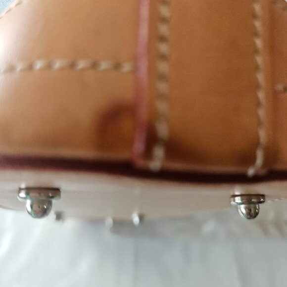 Vintage Light Blue Dooney and Bourke Shoulder/Tote Bag - Picture 6 of 14